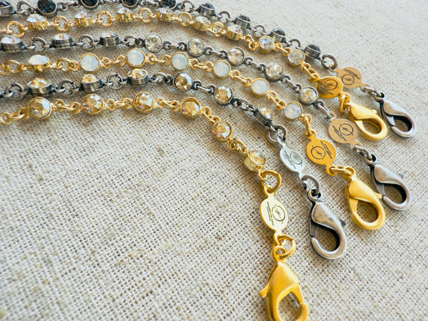 Mila Petite Crystal Link Bracelet