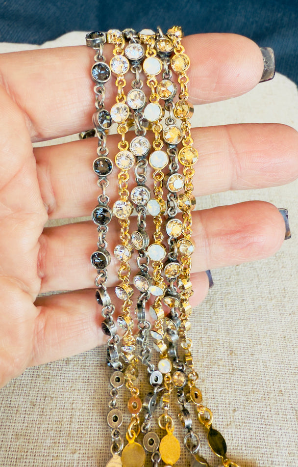 Mila Petite Crystal Link Bracelet