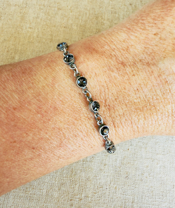 Mila Petite Crystal Link Bracelet