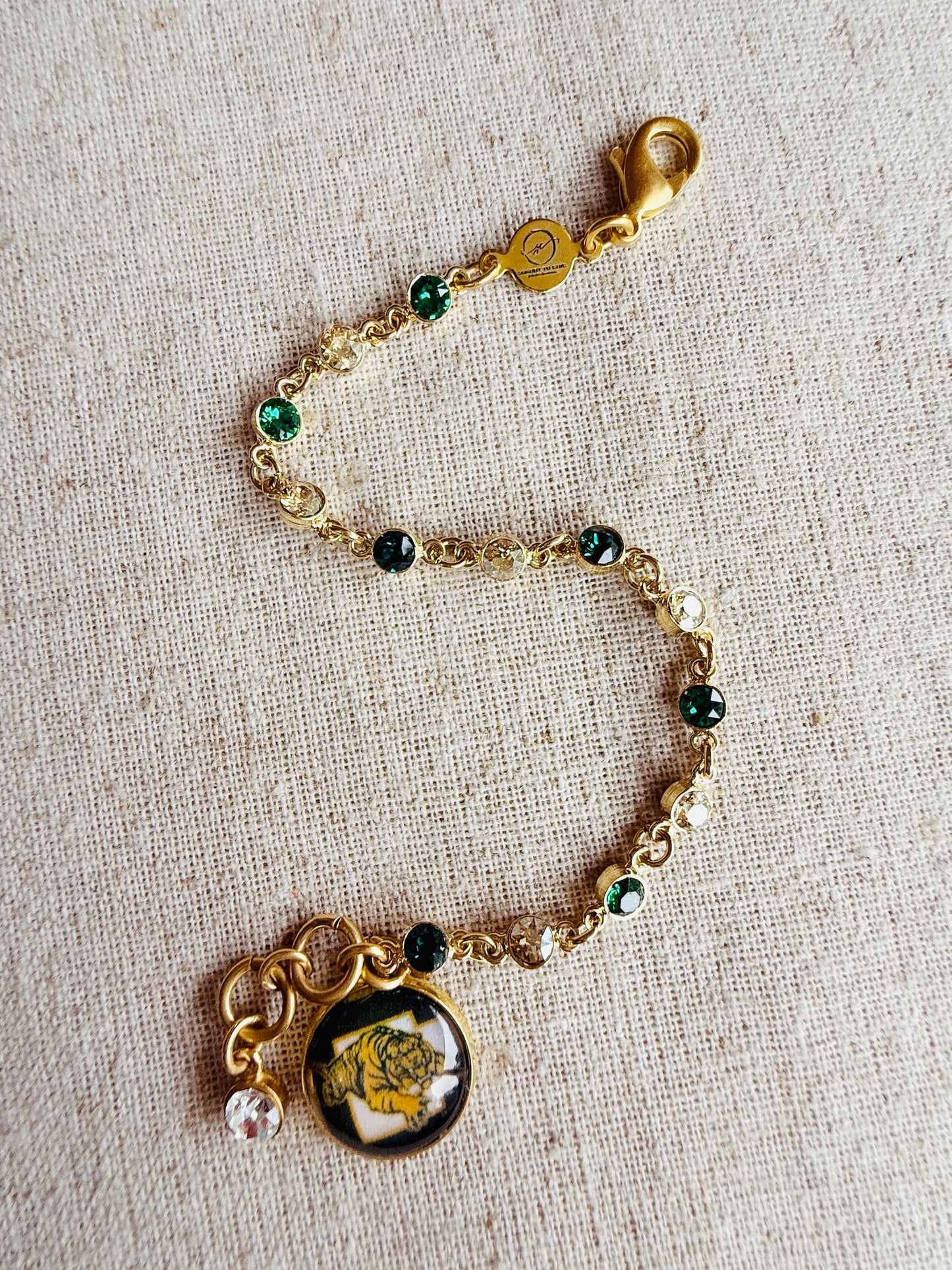 Conway Tigers Crystal Bracelet