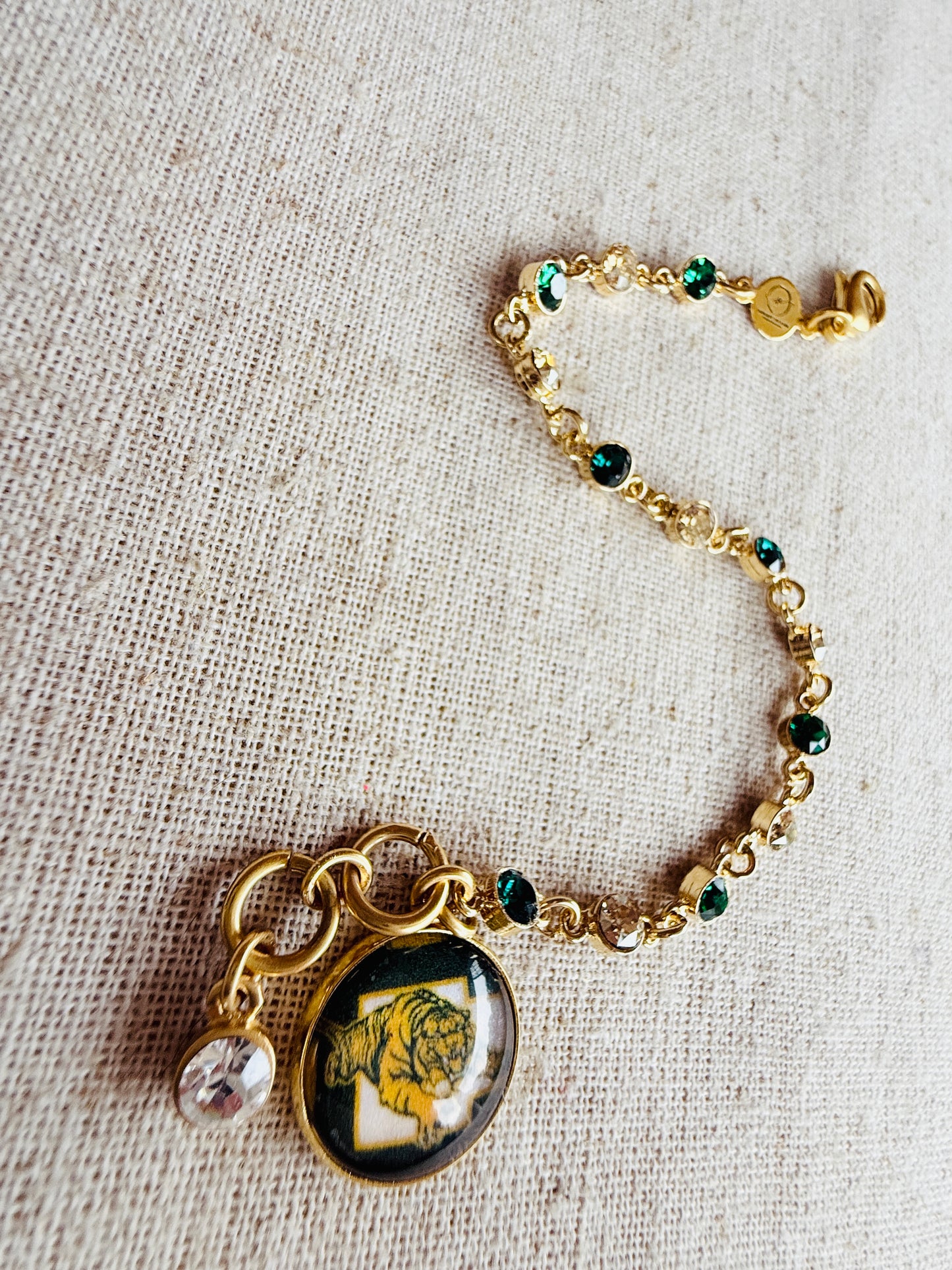 Conway Tigers Crystal Bracelet