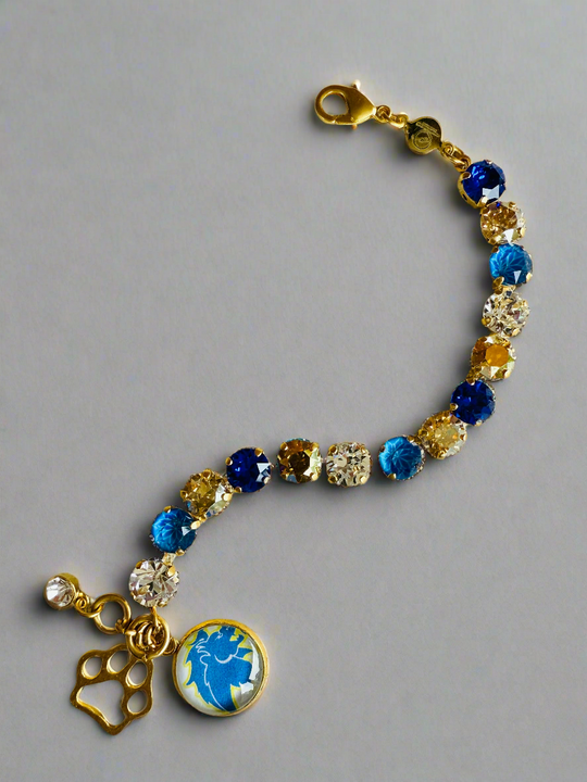 Loris Lions Crystal Bracelet