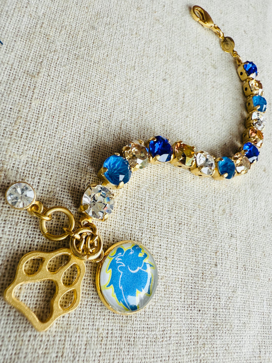 Loris Lions Crystal Bracelet