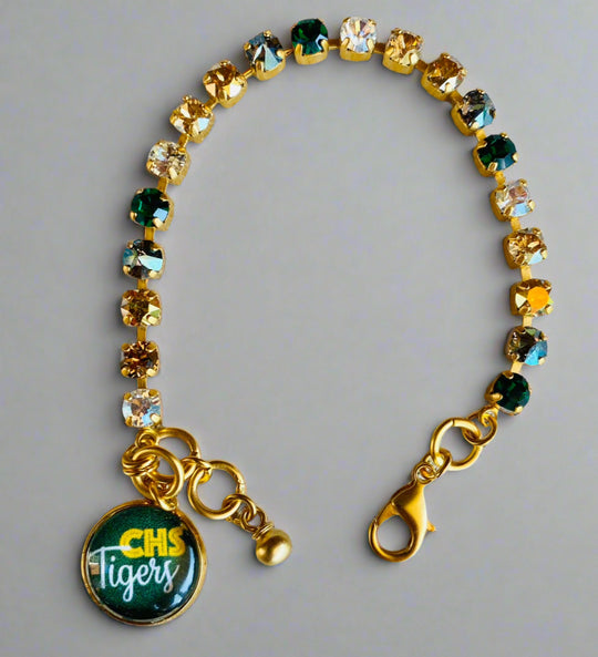 Conway Tigers Crystal Bracelet