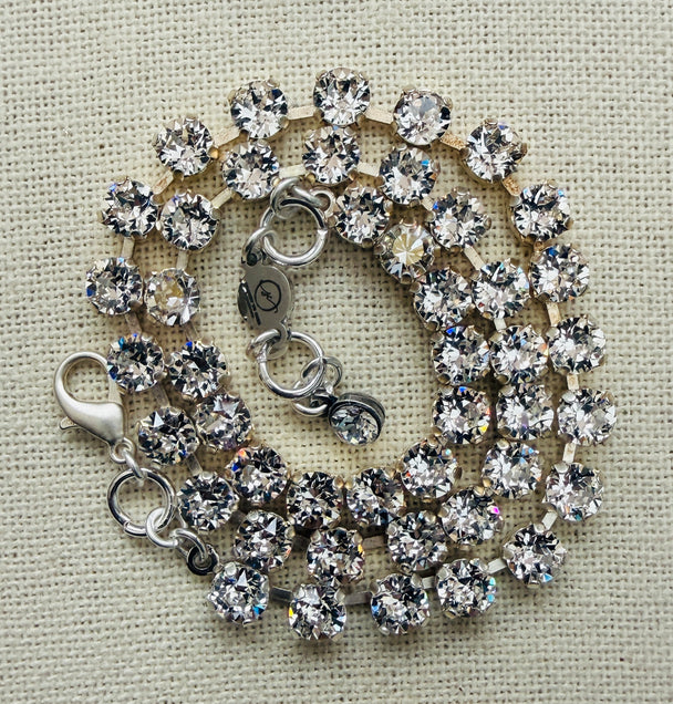 Starlight Crystal Tennis Necklace