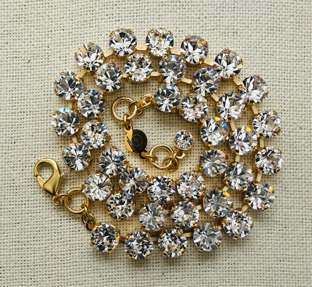 Starlight Crystal Tennis Necklace