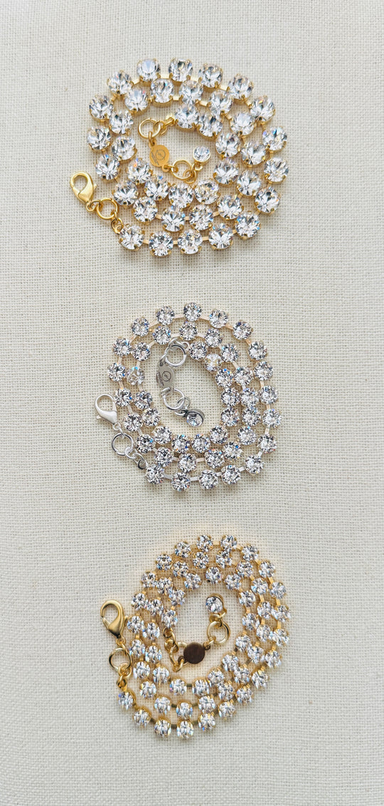 Starlight Crystal Tennis Necklace