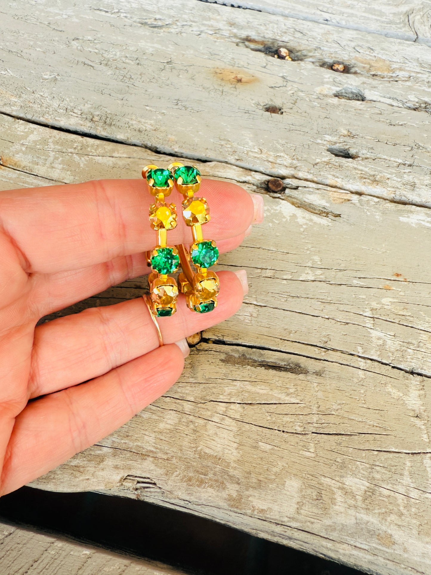 Conway Tiger Hoop Earrings - Sheila