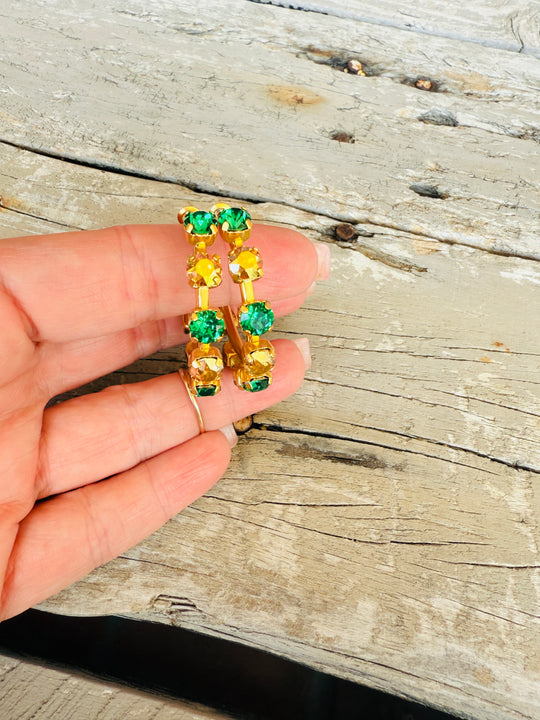 Conway Tiger Hoop Earrings - Sheila