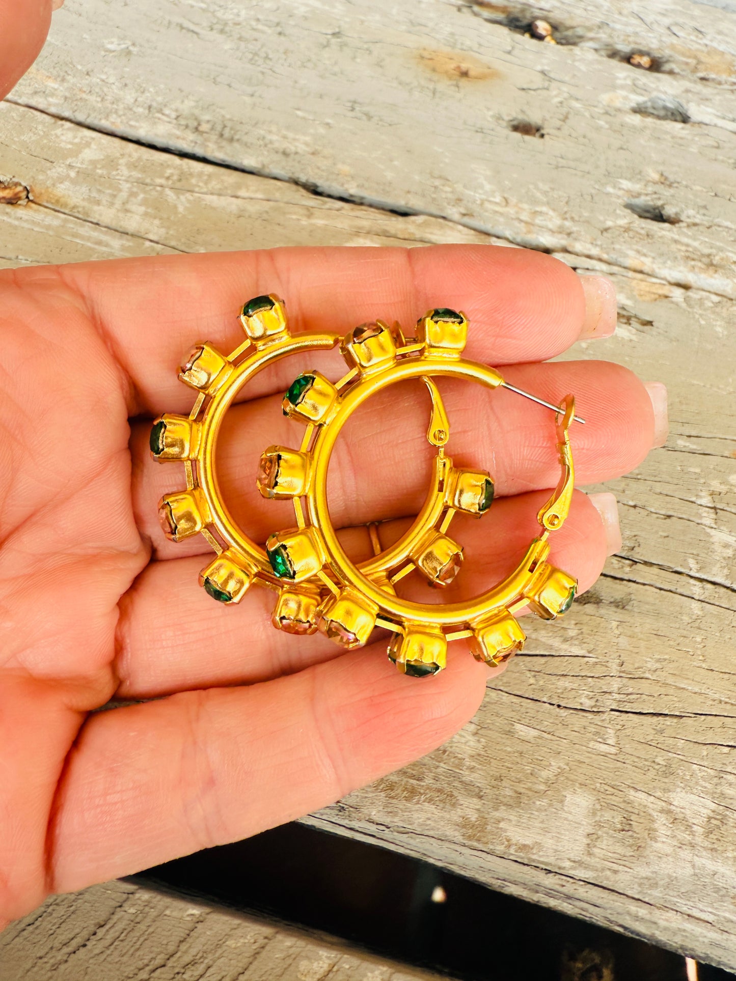 Conway Tiger Hoop Earrings - Sheila