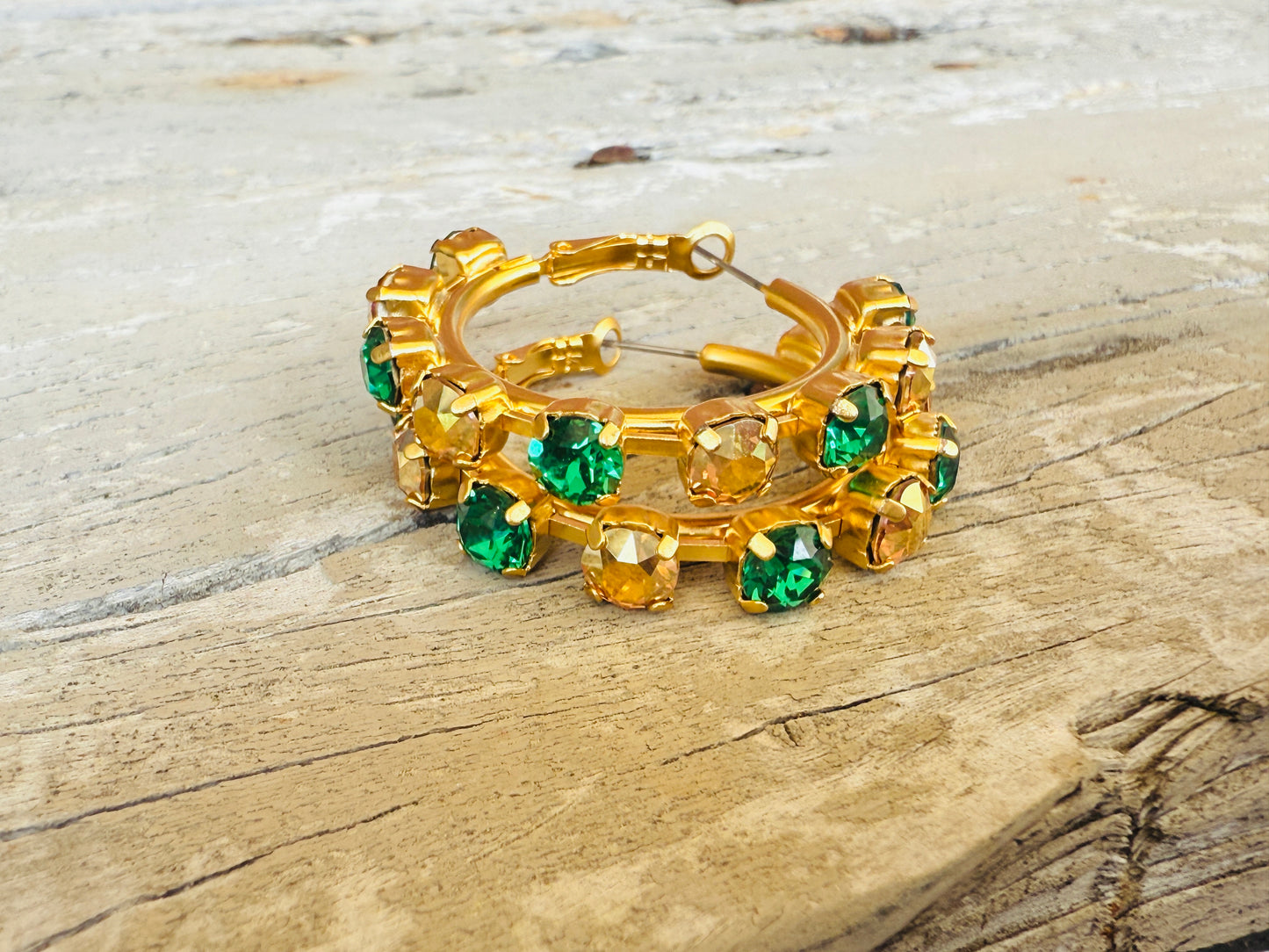 Conway Tiger Hoop Earrings - Sheila