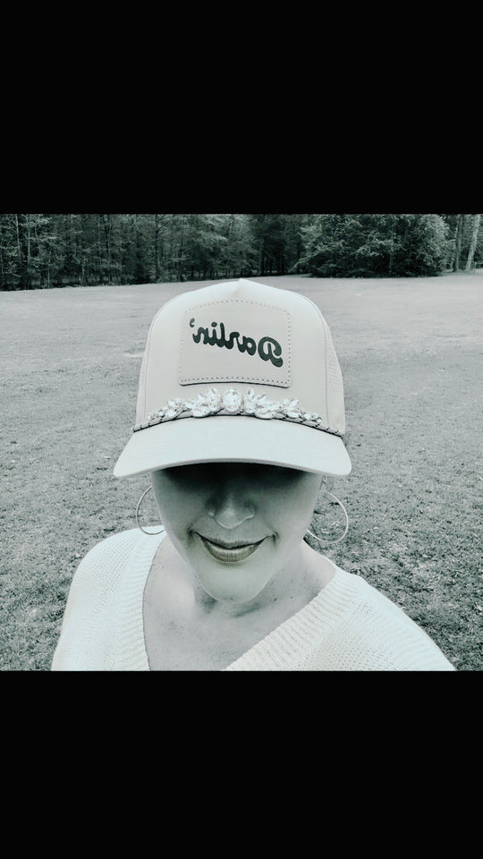 Women's "Darlin" Crystal Embellished Hat