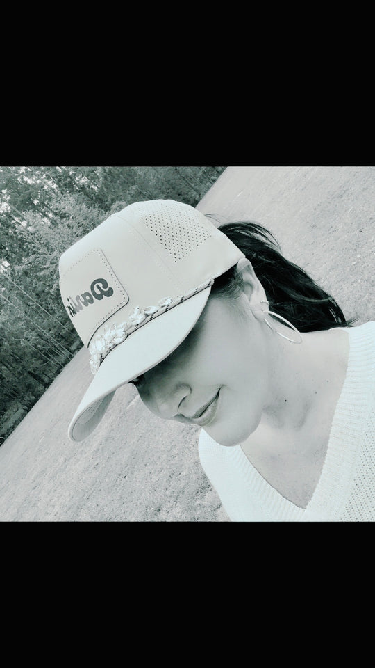 Women's "Darlin" Crystal Embellished Hat