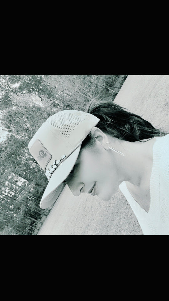 Women's "Darlin" Crystal Embellished Hat