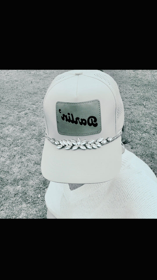 Women's "Darlin" Crystal Embellished Hat