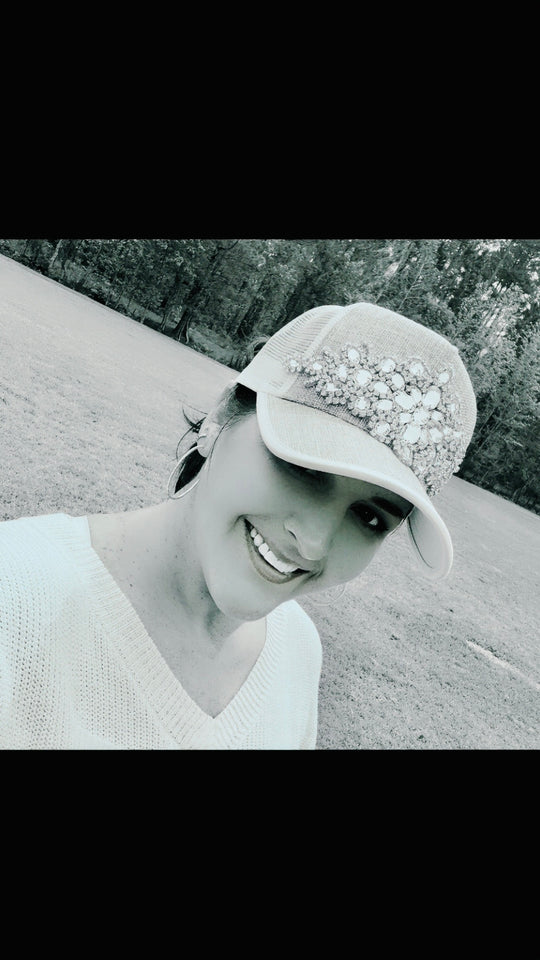 Erin Women's Two Toned Glitz Trucker Hat